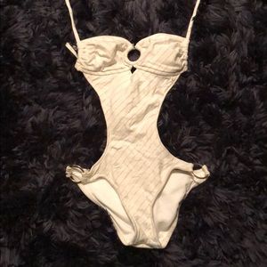 One piece bathing suit